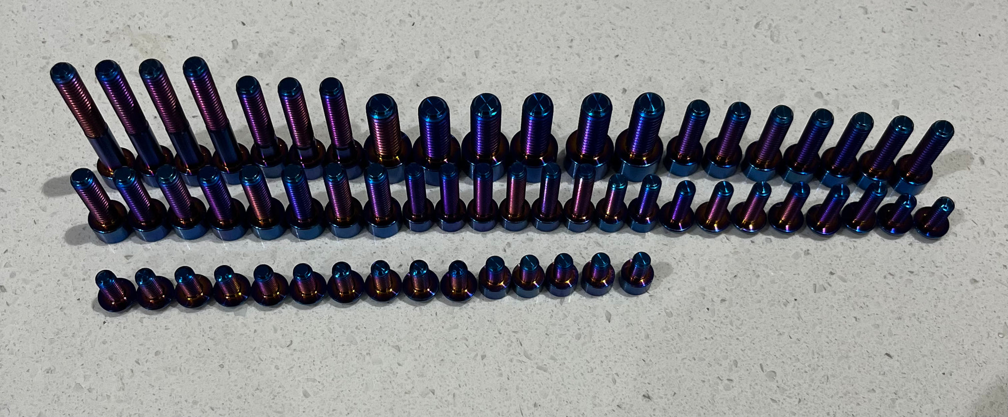 ff customz® Cruzr stoke Titanium Bolt full Kit (real grade 5 titanium)