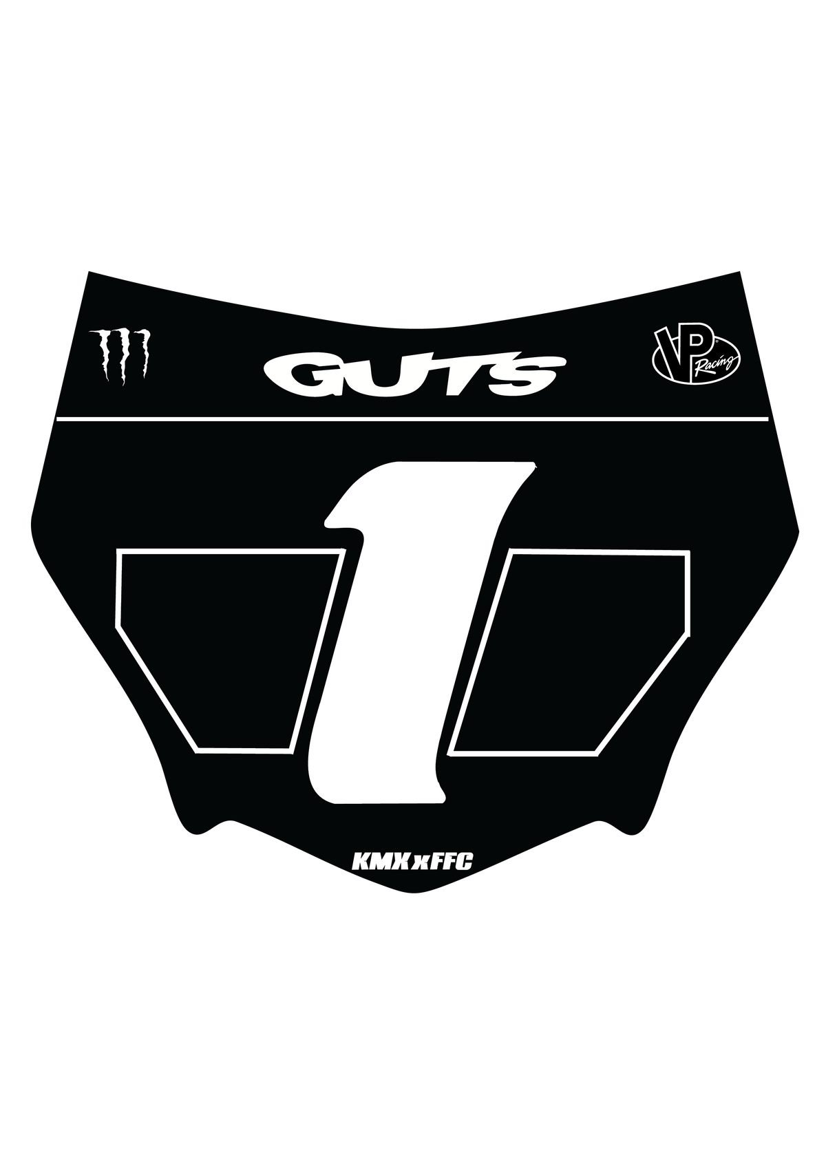 ffcustomz® x KMX Titanium Vented Motocutz Plates.