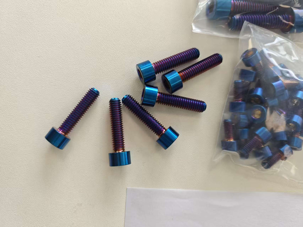Ace x pro Titanium Bolt full Kit (real grade 5 titanium) - ff customz