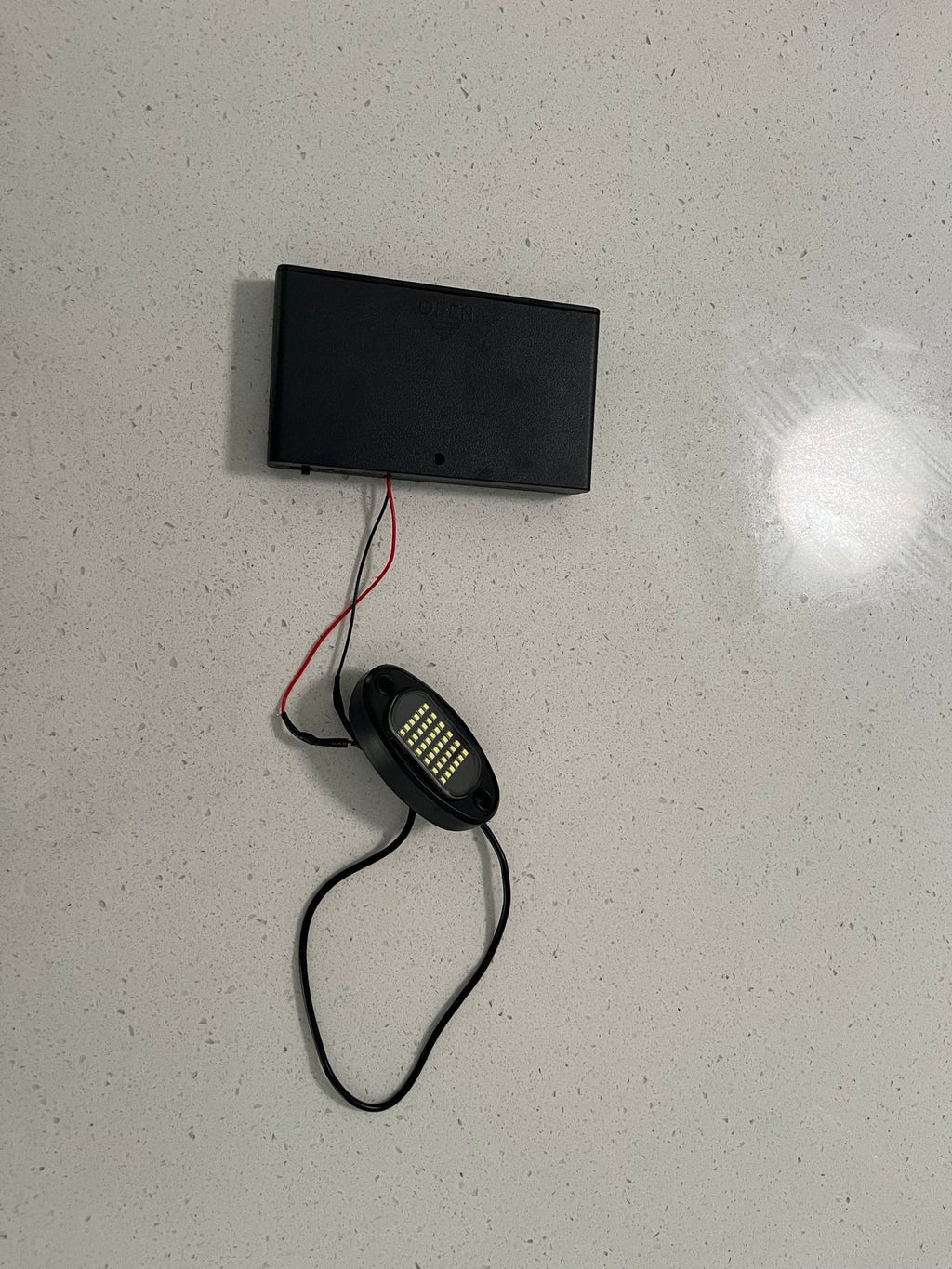 battery powered rock light. - ff customz