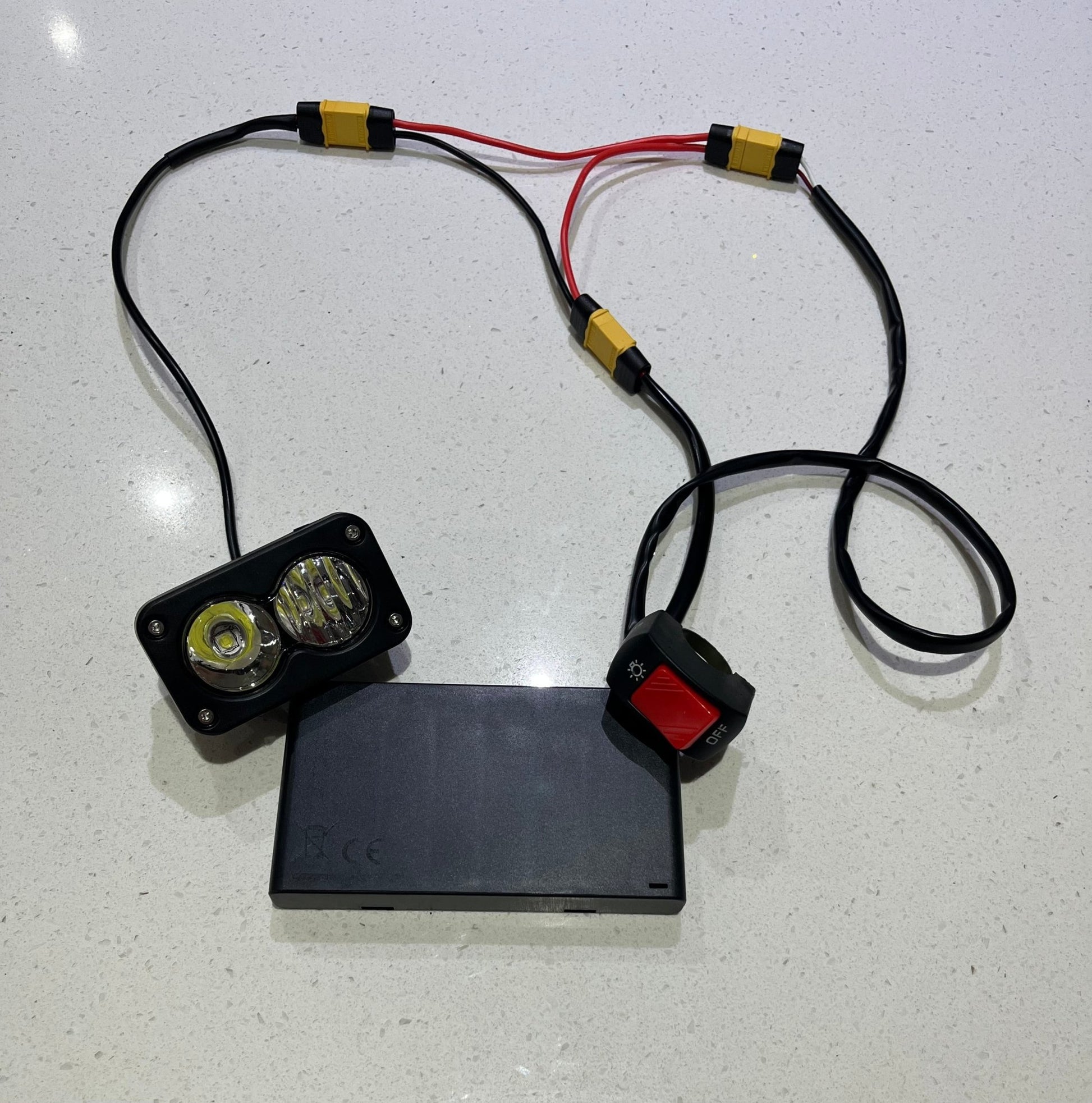 Factory grade. battery powerd baja light. - ff customz