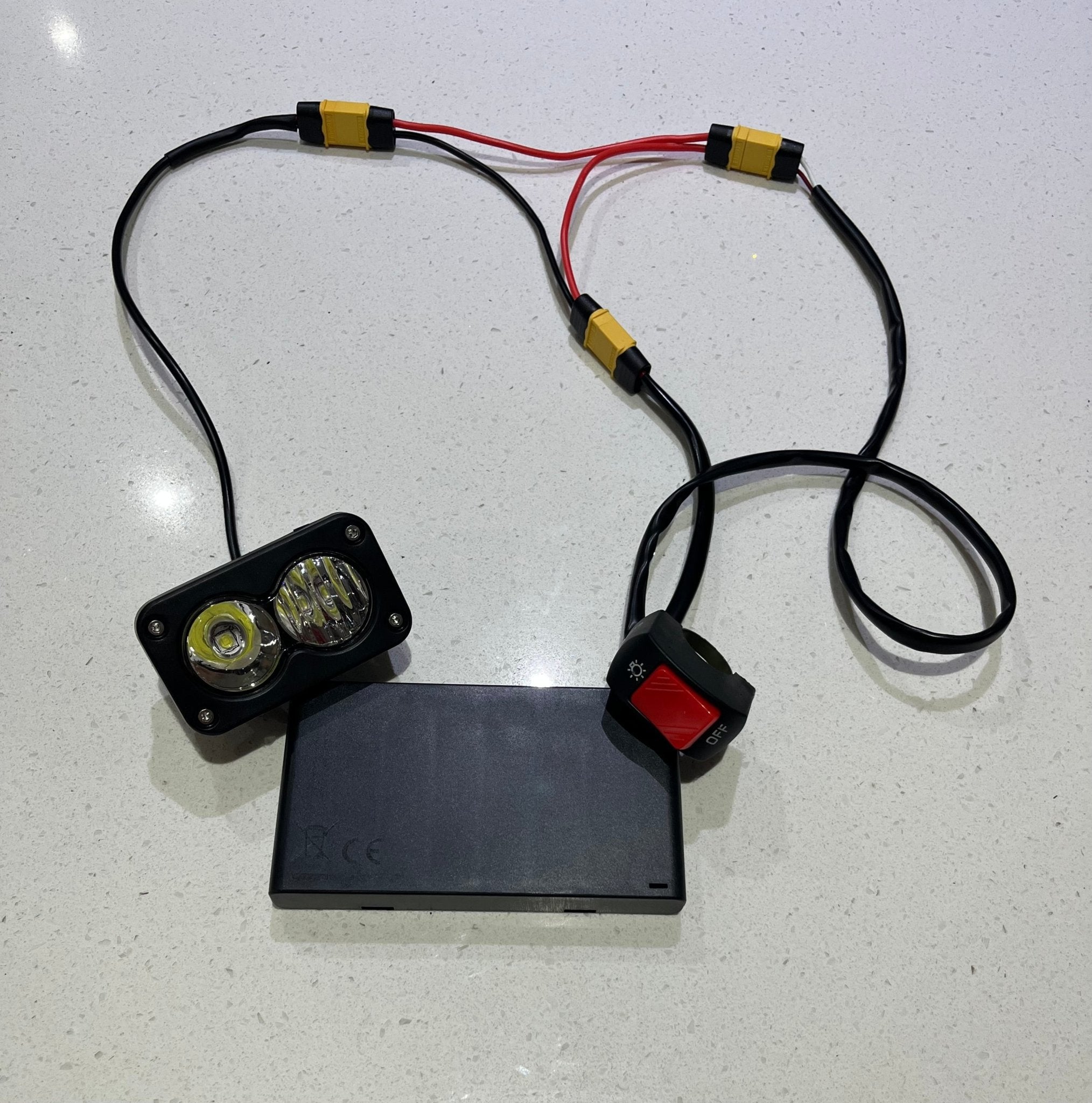 Factory grade. battery powerd baja light. - ff customz