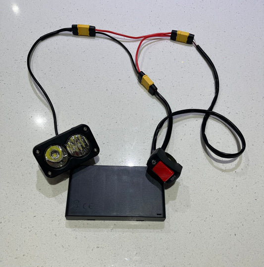 Factory grade. battery powerd baja light. - ff customz