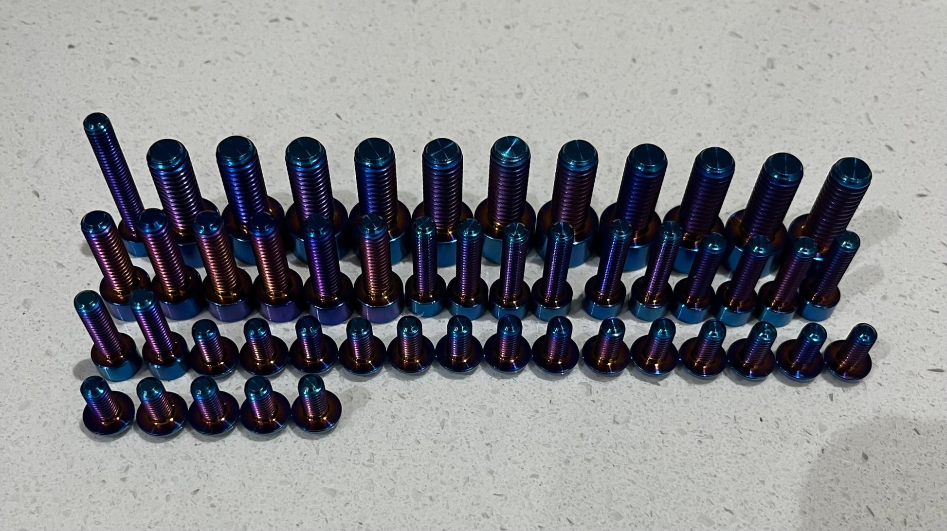 Fat Fish Titanium Bolt full Kit (real grade 5 titanium) - ff customz
