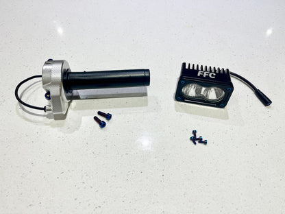 Grade 5 Titanium bolts for Surron throttle or Baja. - ff customz