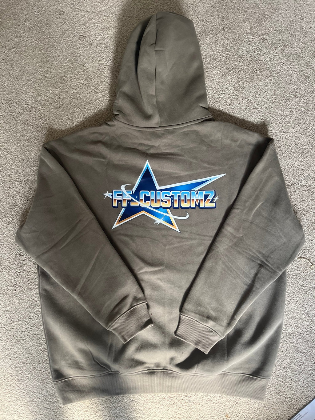 Oversize Fleeced Hoodie!! - ff customz