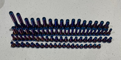 Surron LBX Titanium Bolt full Kit (real grade 5 titanium) - ff customz
